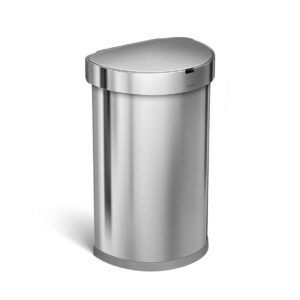 Simplehuman 45L Semi-Round Sensor Can