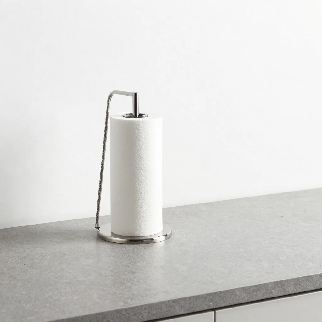 Tension Arm Paper Towel Holder